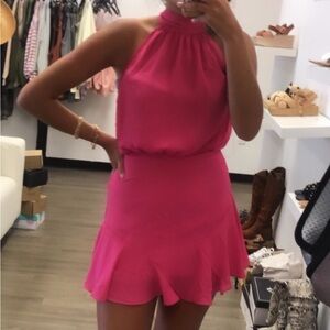 Do+Be Pink Halter Dress